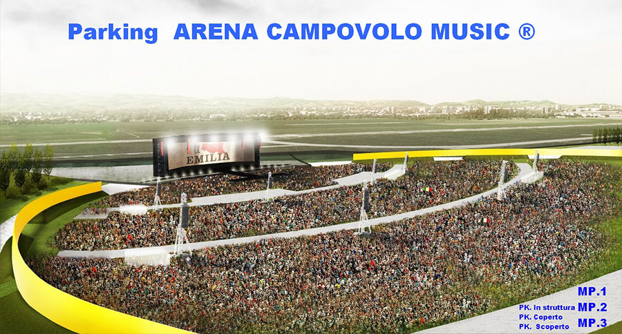 Parcheggio Arena Campovolo